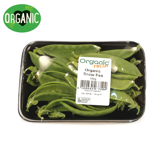 Snow Peas Organic 125g