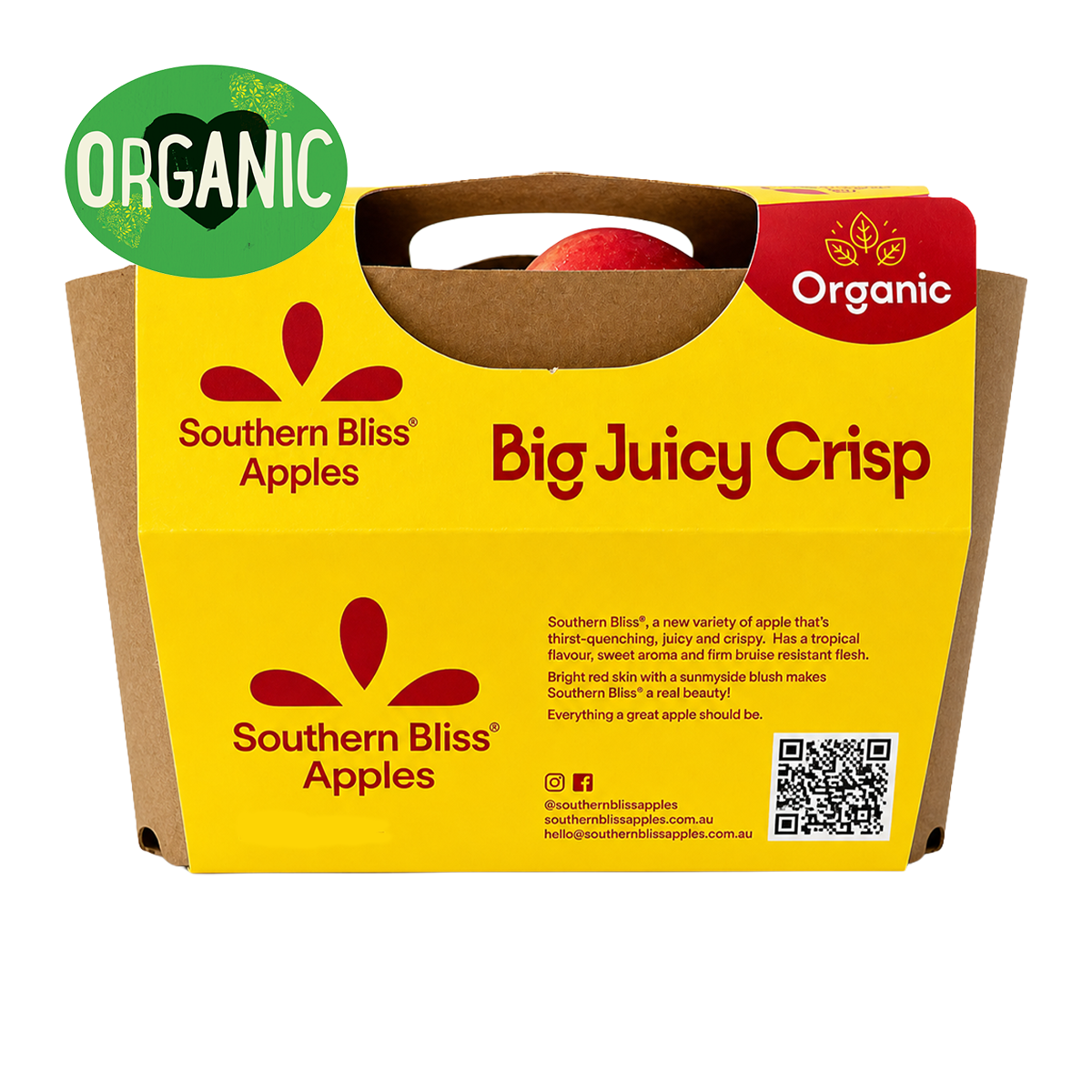 Organic Southern Bliss Apples 1kg