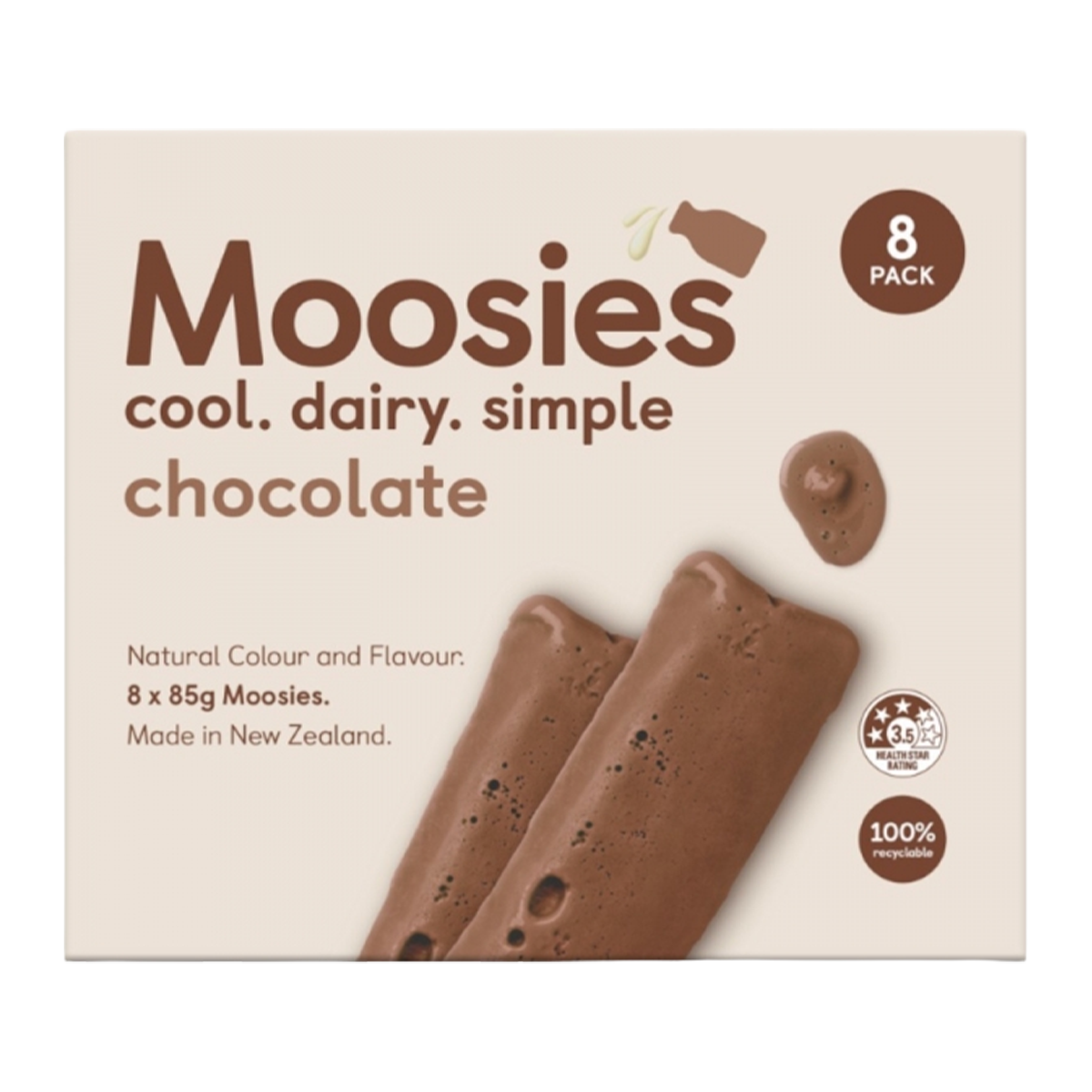 Moosies Chocolate x8 680g