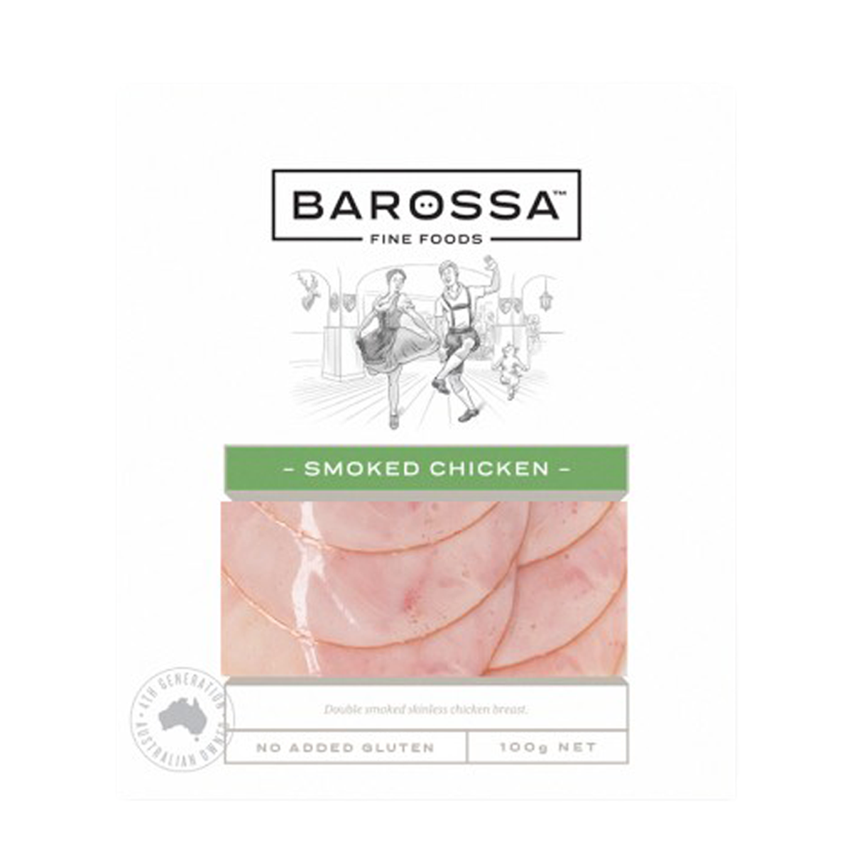 Barossa Fine Foods Chicken Breast 100g