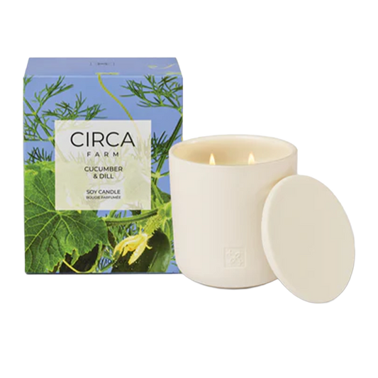 Circa Cucumber and Dill Candle 300g