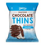 Danny's Chocolate Thins Milk Chocolate Coconut 140g