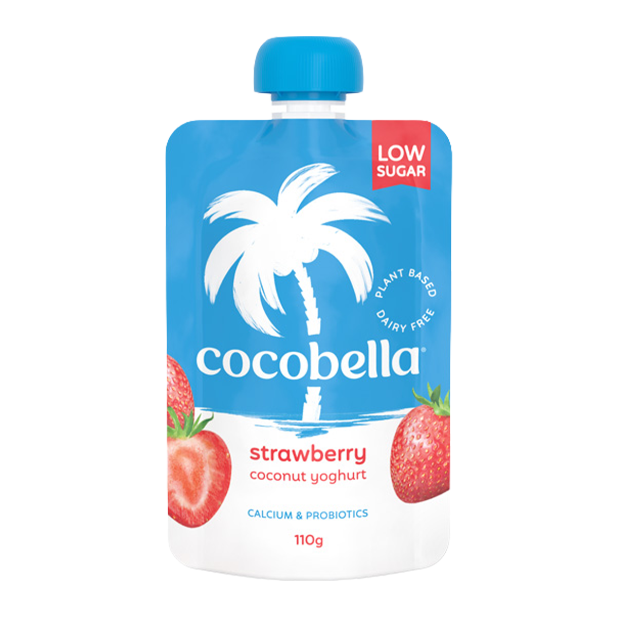 Cocobella Strawberry Coconut Yoghurt Pouch 110g