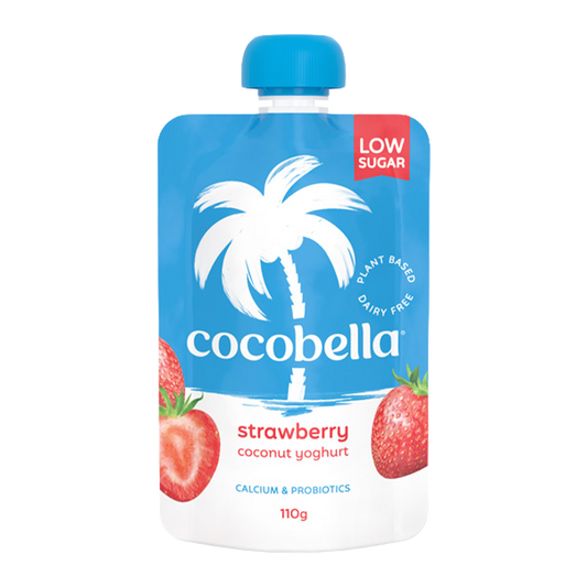 Cocobella Strawberry Coconut Yoghurt Pouch 110g