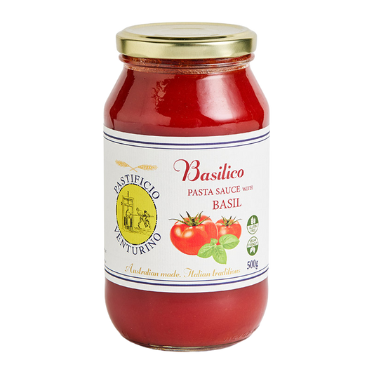 Pastificio Venturino Organic Pasta Sauce Basilico 500g