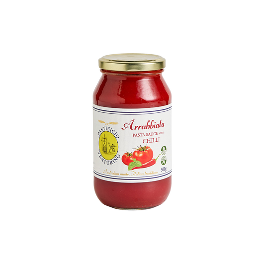 Pastificio Venturino Organic Pasta Sauce Arrabbiata 500g