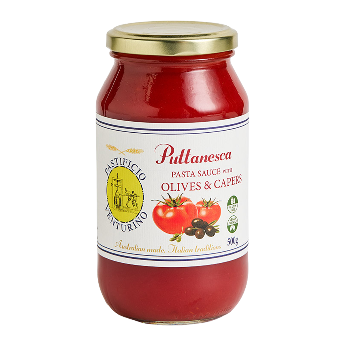 Pastificio Venturino Organic Pasta Sauce Puttanesca 500g