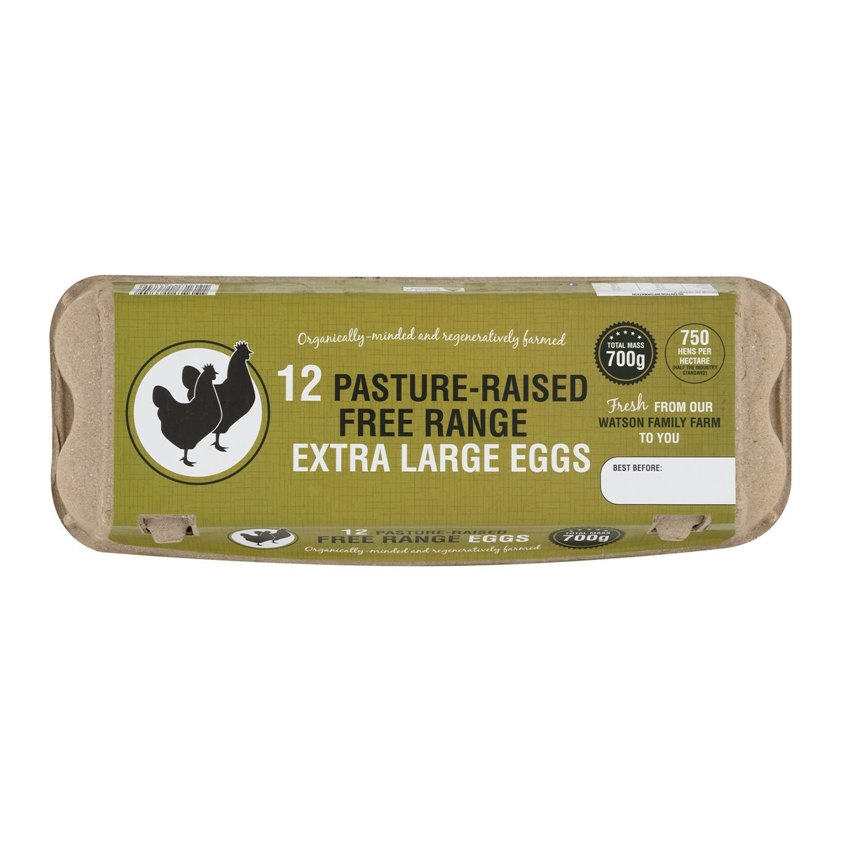 Watsons Pasture Raised Eggs 700g