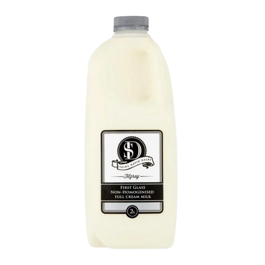 St David Dairy Non Homogenised Full Cream Milk 2L