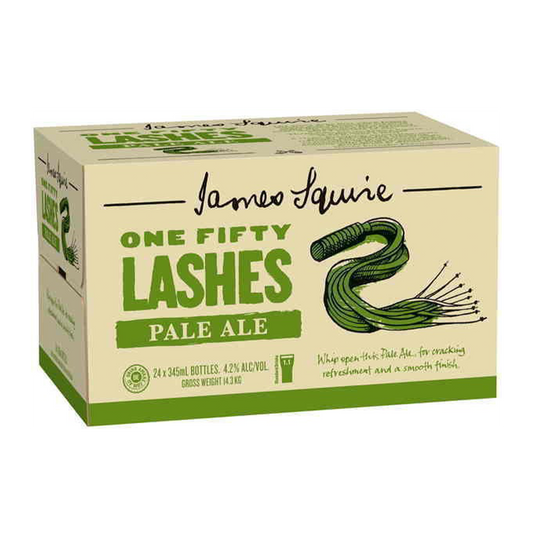 James Squire One Fifty Lashes Pale Ale Case 24x345ml