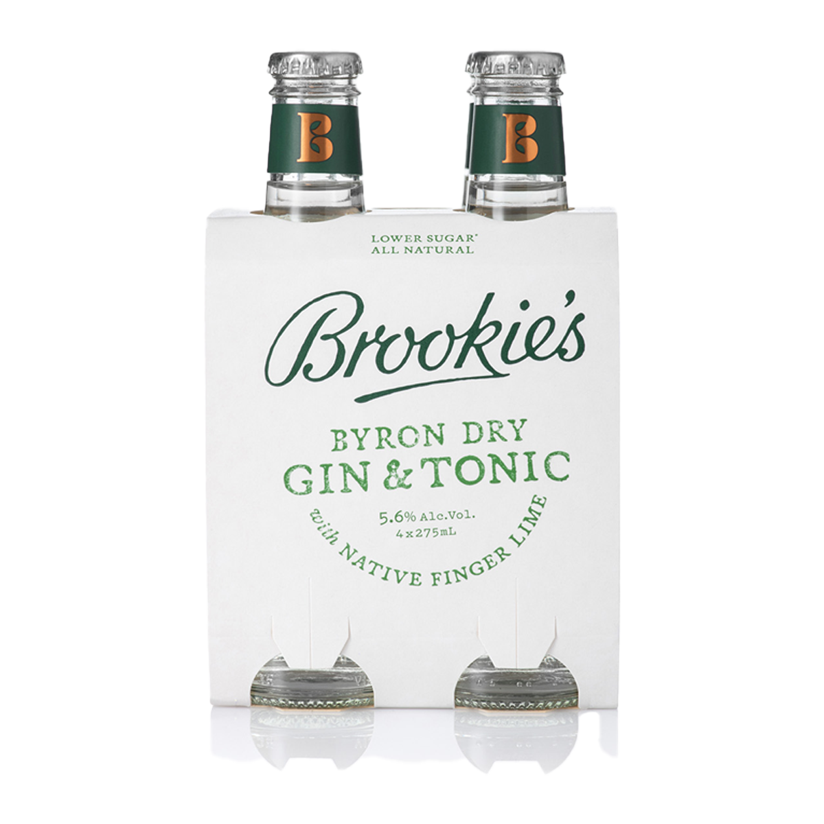 Buy Brookie's Byron Dry Gin and Tonic with Native Finger Lime from Buy Brookie's Byron Dry Gin and Tonic with Native Finger Lime from