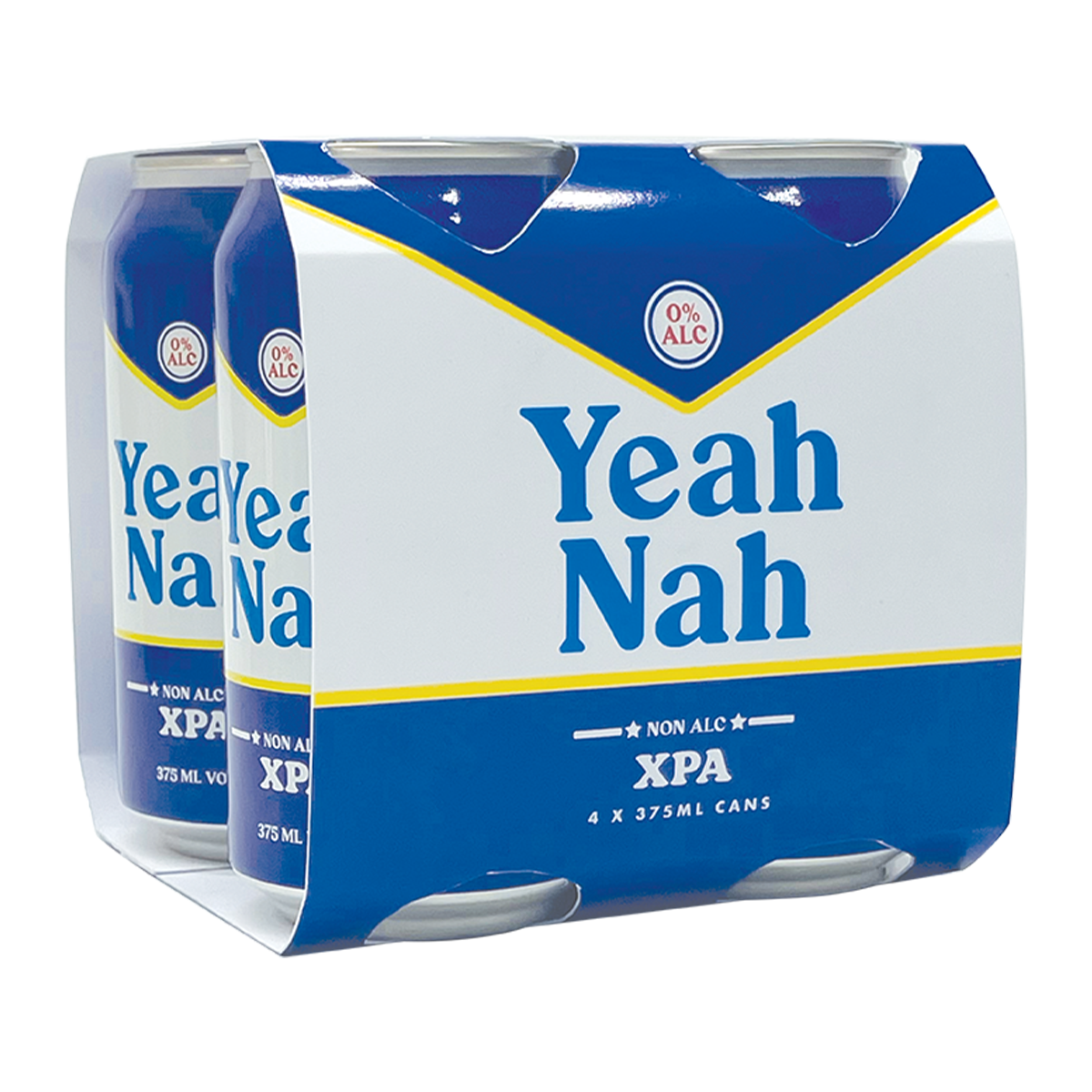 Yeah Nah XPA Non Alcoholic x4 375ml