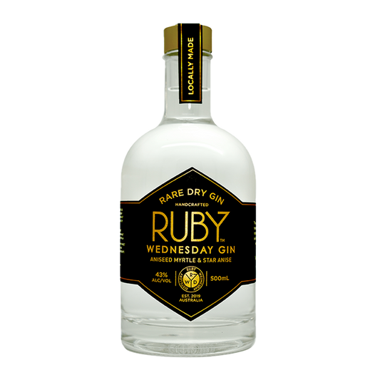 Ruby Wednesday Gin Aniseed Myrtle and Star Anise Gin 500ml