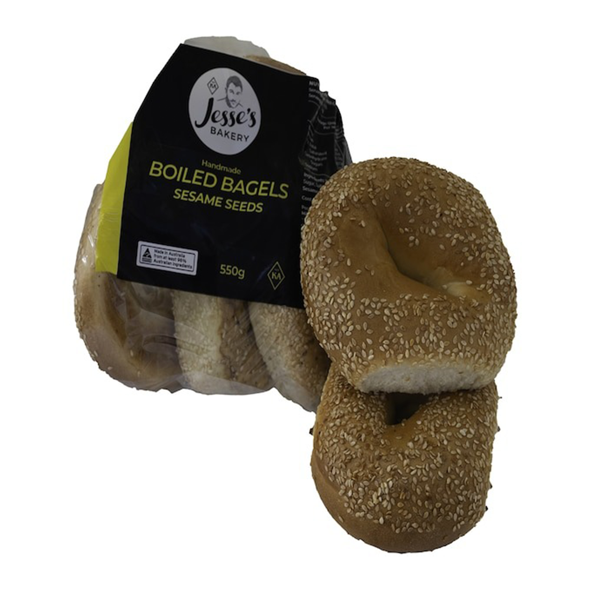 Jesse's Sesame Bagels 550g