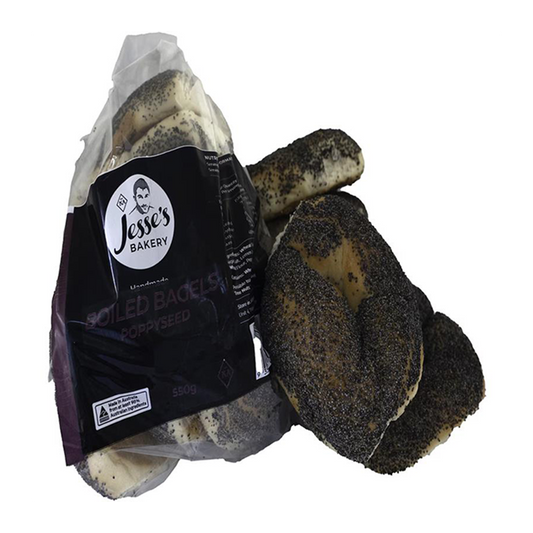 Jesse's Poppyseed Bagel 550g