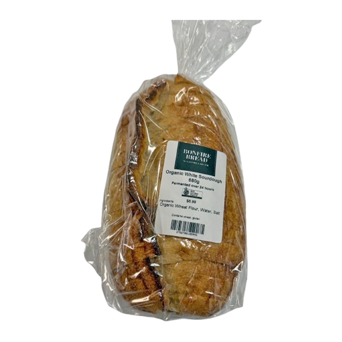 Bonfire Organic White Sourdough 680g