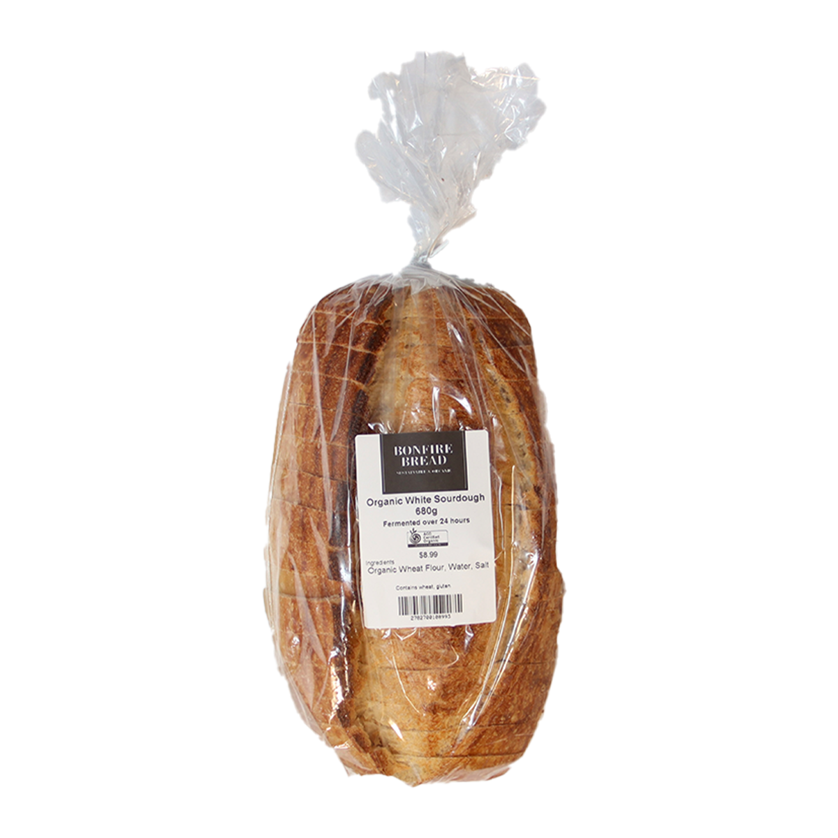 Bonfire Organic Whole Wheat Sourdough 680g