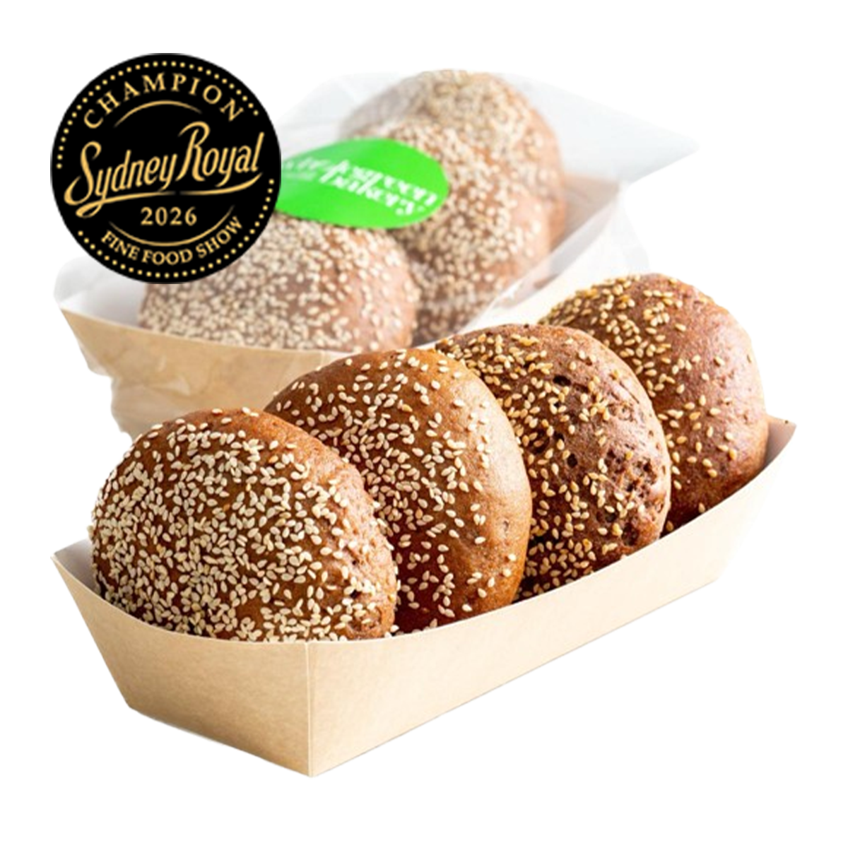 Wholegreen Bakery Gluten Free Vegan Brioche Buns Plain 520g