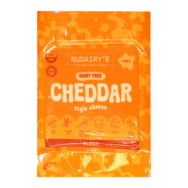 Nudairy's Cheddar Block 250g