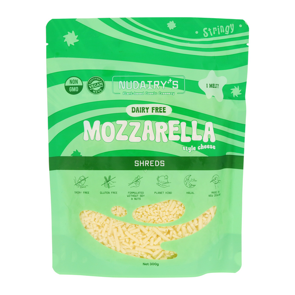 Nudairy's Shredded Mozzarella 300g