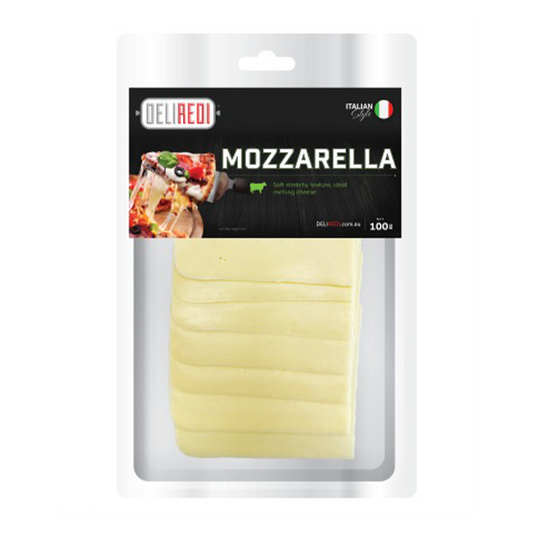 Deliredi Mozzarella Cheese Slices 100g
