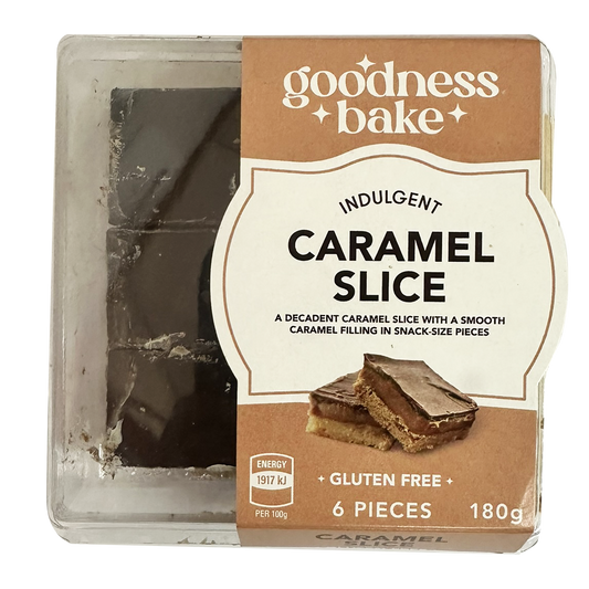 Goodness Bake Caramel Slice 180g