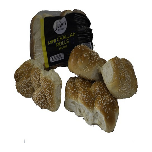 Jesse's Mini Sesame Challah Rolls 400g