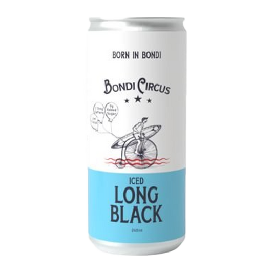 Bondi Circus Iced Long Black 240ml