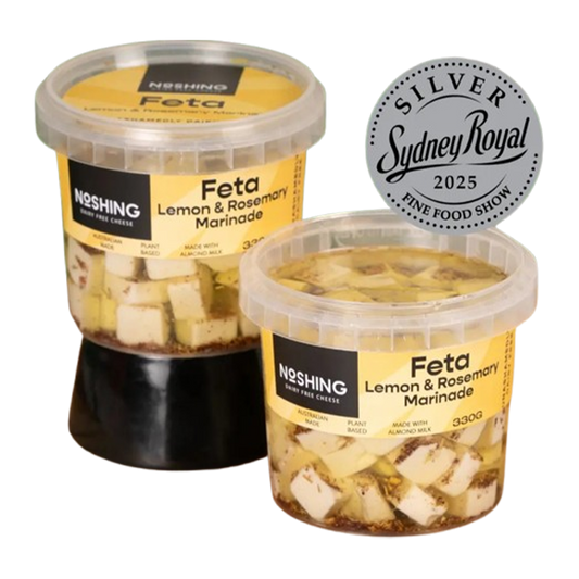Noshing Lemon Rosemary Feta Cheese 330g