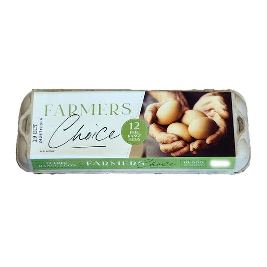 Farmer's Choice Free Range Eggs x12 800g