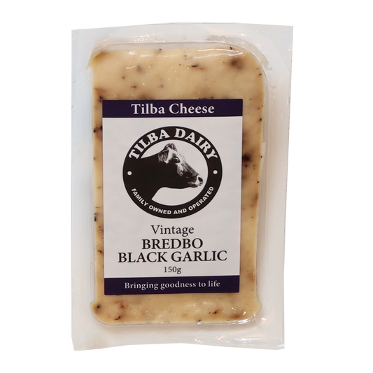 Tilba Dairy Bredbo Black Garlic Cheese 150g