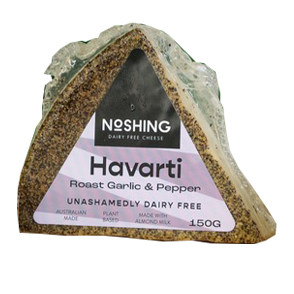 Noshing Havarti Roast Garlic Black Pepper Cheese 150g