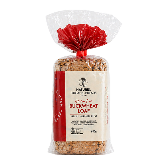 Naturis Organic Breads Gluten Free Buckwheat Loaf 680g