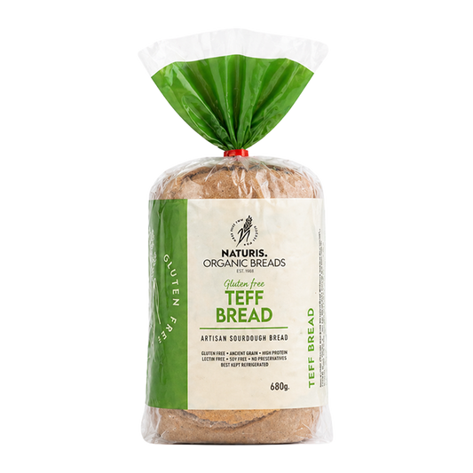 Naturis Organic Breads Gluten Free Teff Bread 680g