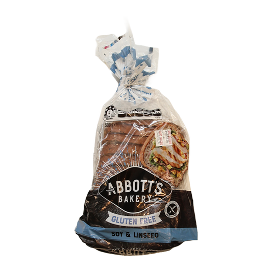 Abbotts Bakery Gluten Free Soy and Linseed 500g