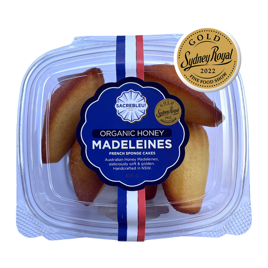 Sacrebleu Organic Honey Madeleines 105g