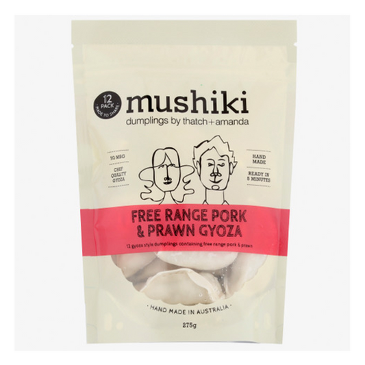 Mushiki Free Range Pork and Prawn Gyoza 275g