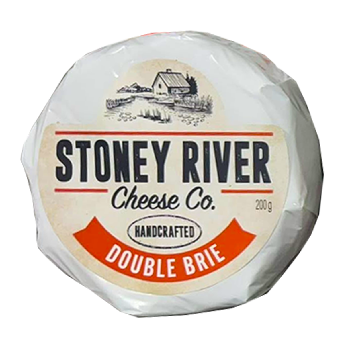 Stoney River Cheese Co. Double Brie Cheese 200g