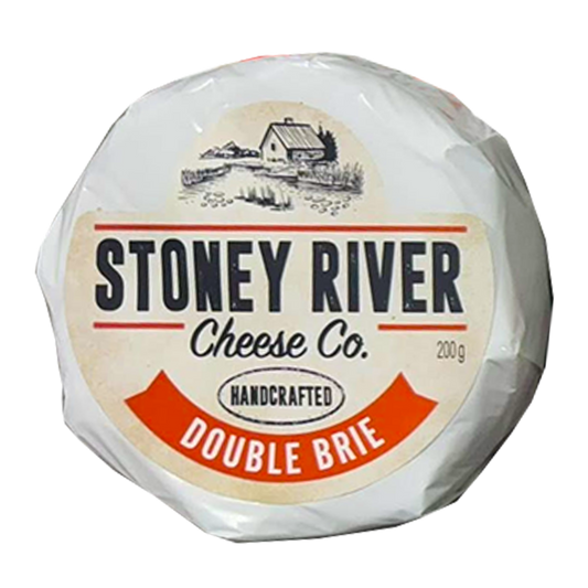 Stoney River Cheese Co. Double Brie Cheese 200g