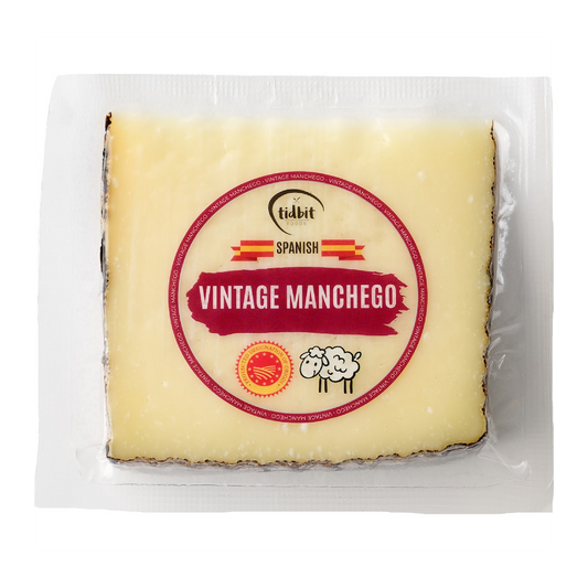 Royal International Tidbit Vintage Manchego Cheese 12m 150g