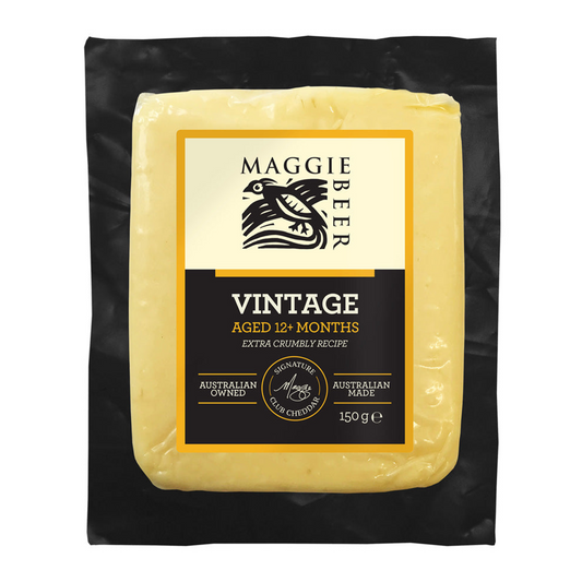 Maggie Beer Club Vintage Cheddar Cheese 150g