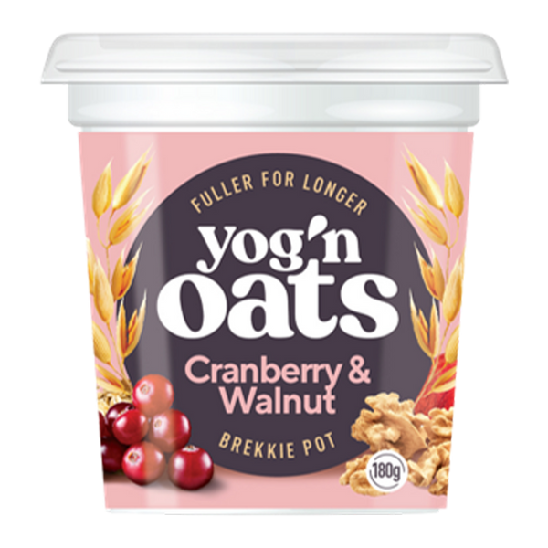 Yog'n Oats Cranberry and Walnut 150g