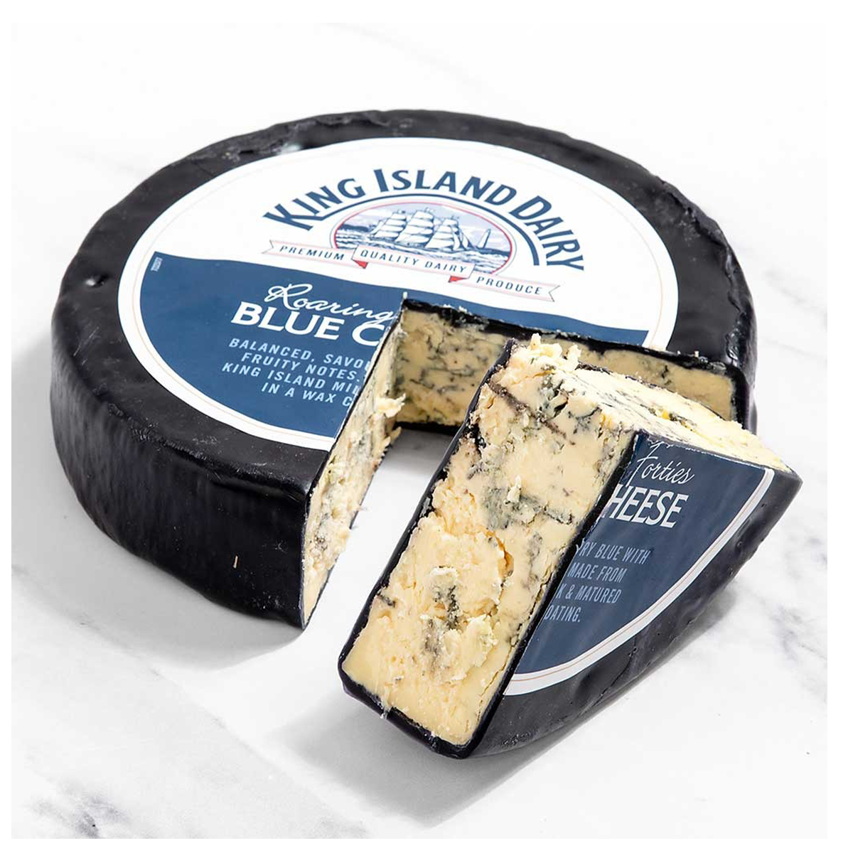 King Island Roaring 40s Blue Cheese 100-250g