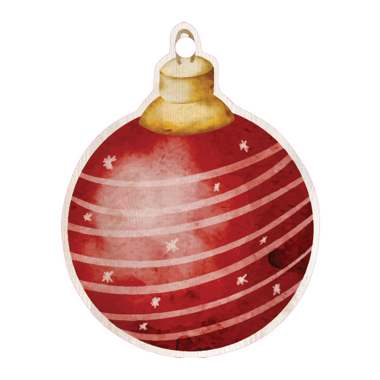 Neighbourhood Goodness Red Bauble Christmas Ornament