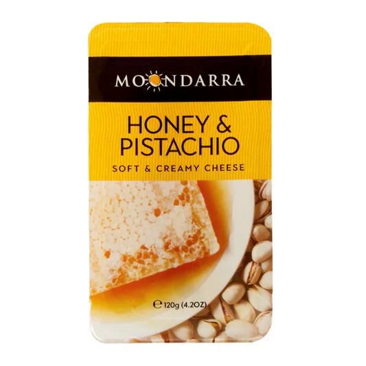 Moondarra Honey and Pistachio Cheese 120g
