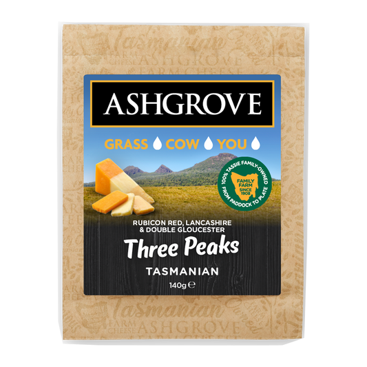 Ashgrove Three Peaks Tasmanian Trio Cheese 140g