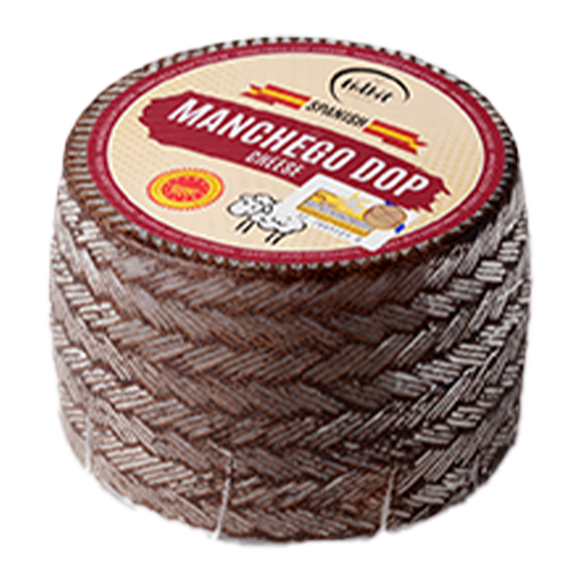 Manchego Aged 2-3 Months Mini Whole Wheel 900-1.1kg