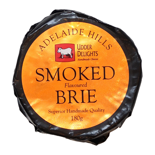 Adelaide Hills Smoked Brie Cheese 180g