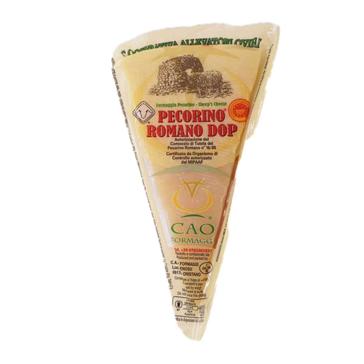 CAO Formaggi Pecorino Romano Dop 200g
