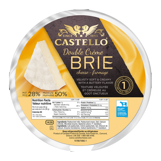 Castello Double Brie Cheese 200g